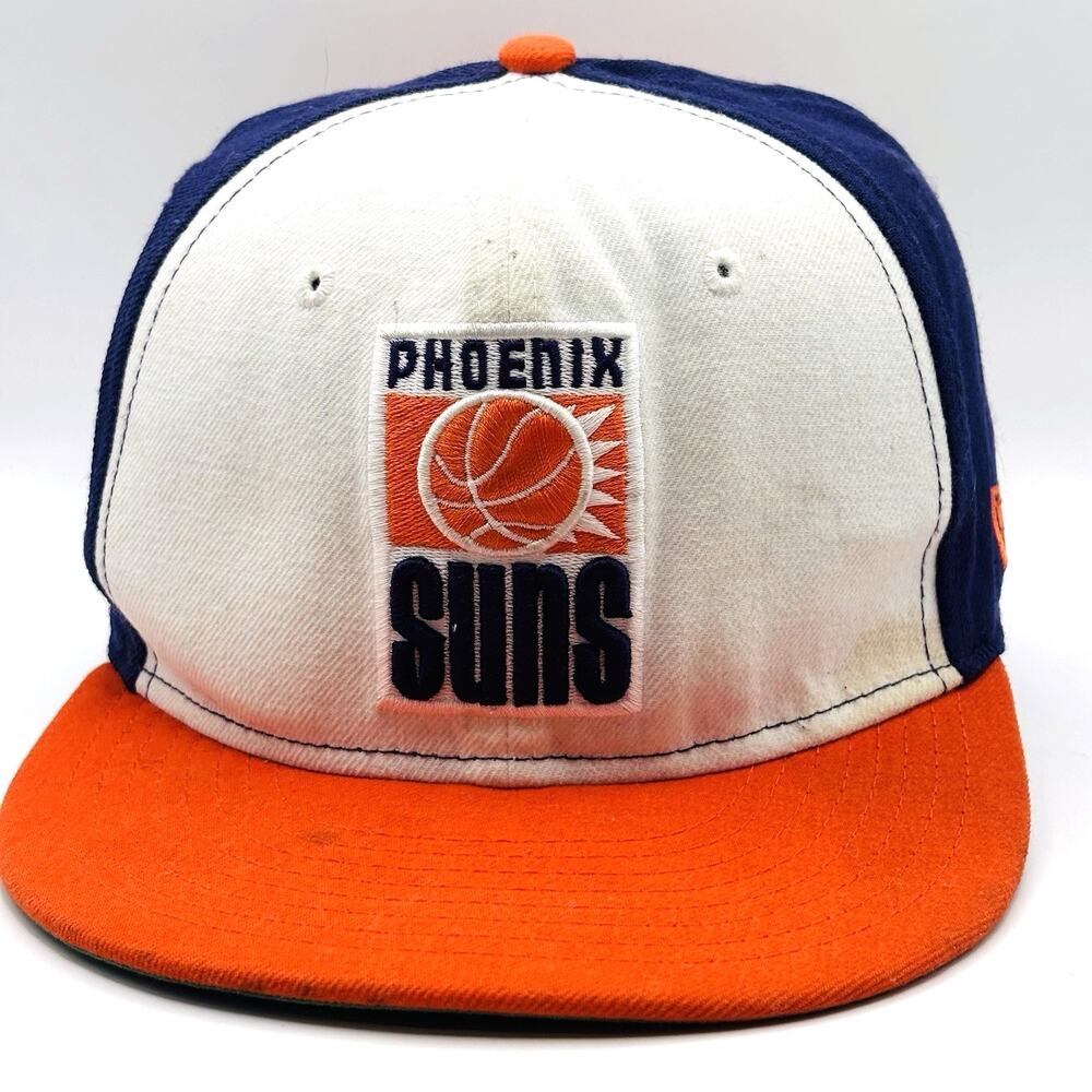 Phoenix Suns SnapBack Hat New Era Blockhead One Size NBA Wool Blend
